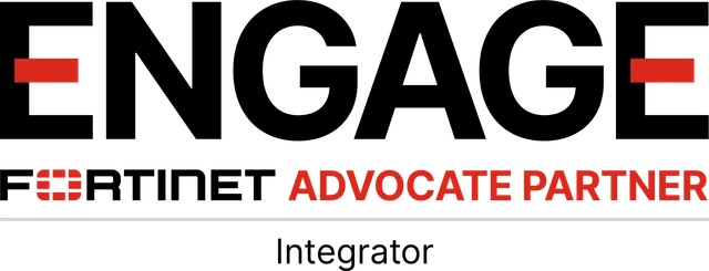 Selo Fortinet Engage Advocate Partner, categoria Integrator